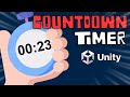 Unity C# COUNTDOWN TIMER Tutorial in 80 Seconds