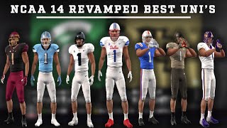 THE BEST UNIFORMS IN NCAA 14 REVAMPED! (*UPDATED THROUGH V20.1*)