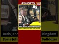 WATCH: Boris Johnson Hops Onto A Bulldozer In Gujarat JCB Plant Alongside CM Bhupendra Patel #shorts