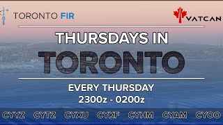 Live stream | Thursdays in Toronto - KPHL - CYYZ | Air Canada A320 | Vatsim ATC | MSFS QHD