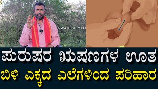 ಪುರುಷರ ಋಷಣಗಳ ಊತ | ಬಿಳಿ ಎಕ್ಕದ ಎಲೆಗಳಿಂದ ಪರಿಹಾರ