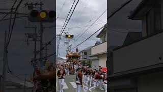 岸和田だんじり祭り・春木地区本部前【大小路町】Danjiri Festival in Kishiwada,Japan2022