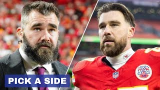 Jason Kelce showed his loyalty in Chiefs-Eagles Super Bowl as old 'New Heights' clip resurfaces