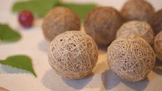 ほっ、と一息。ちょっぴり大人なコーヒーコットンボール。maiking cotton ball