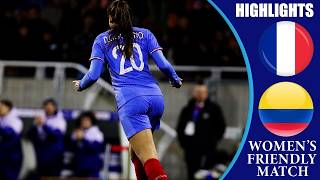 France vs Colombia || HIGHLIGHTS ||Women's International Friendly 07/04/2023