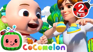 🪁 Yes Yes Playground Song KARAOKE 🪁 | 2 HOURS OF COCOMELON | Sing Along With Me | Moonbug Kids Songs