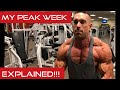 My PEAK WEEK Explained!!! What I eat, cutting water, sodium, carb deplete, carb load, dry out