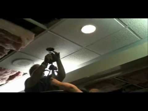 How To Replace Drop Ceiling U Shaped Fluorescent Office