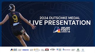 2024 Dutschke Medal Presentation - Adelaide Footy League