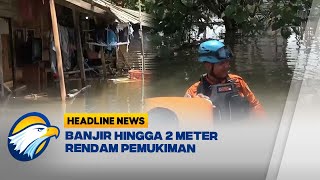 Warga Dievakuasi Akibat Banjir di Cilincing