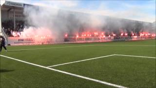 Mjøndalen - Viking 06.04.2015. Pyroshow