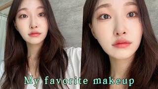 cc) Warm tone makeup using my favorite items! Full of warm tone life items💕ㅣArang