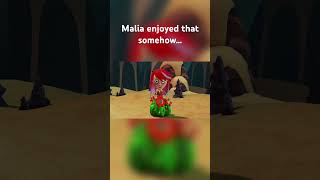 Malia enjoyed that somehow… | Miitopia (Nintendo Switch) #Shorts #Miitopia