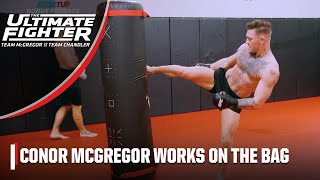 The Ultimate Fighter Bonus Footage: Conor McGregor works with a heavy bag | ESPN MMA