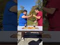 rock paper scissors food challenge 😂 shorts