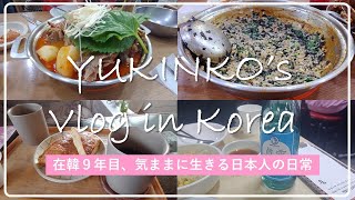 【Vlog】冬に絶対食べたいカムジャタン、韓国美容室、ソウルで一番美味しいタットリタン、久しぶりのお酒🍶