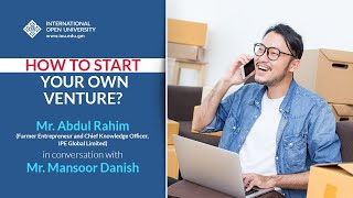 How to Start Your Own Venture?