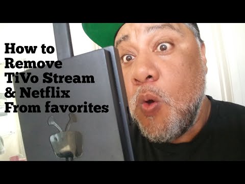 Remove Netflix & Tivo Stream Apps from favorites on Tivo Stream 4k without deleting apps!