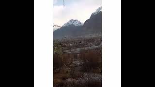 beautiful snario of gilgit city in stating of summer