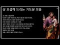 가톨릭 기도문 성 요셉을 통해 특별한 은총을 청하는 기도 성 요셉 기도문 모음 남자성우