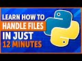 Files Handling in Python | Create, Update, Delete, Rename etc.