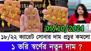 ২১ ক্যারেট সোনার নতুন দাম? আজকের সোনার দাম কত বাংলাদেশ ২০২৪ | gold price in bangladesh | sorner dam