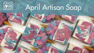 UNICORN MAGIC ARTISAN SOAP - Making Cold Process Artisan Soap | Crazy Love Bath and Body