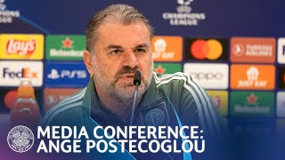 Champions League Media Conference: Celtic Manager Ange Postecoglou (01/11/22)