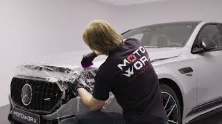 2025 Mercedes AMG E53 Edition 1 - premium Paint Protection Film LLUMAR Valor MOTOWORX