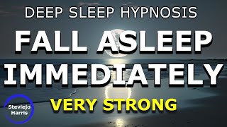 Sleep Hypnosis Deep Relaxation (Caution: Very Strong!) ~ Dream Journey