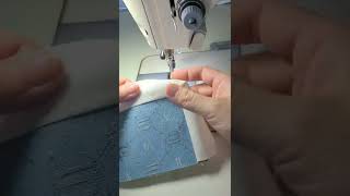 #sew #sewing tip#직각바이어스 다는 방법/How to make bias