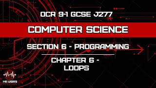 Programming - Chapter 6 - Loops