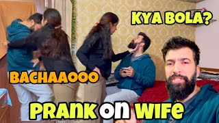 Comparing My WIFE With Ex | Prank On Wife | Darsh Chhikara