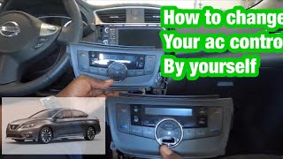 Changing the ac control on a Nissan Sentra