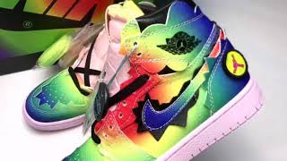 J BALVIN X JORDAN 1 RETRO OG HIGH 'TIE DYE' DC3481-900 previews