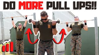 US Marine - Best Workout for Pull Up Strength | Michael Eckert