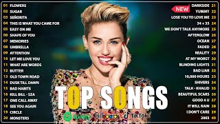 Miley Cyrus, Ed Sheeran, Miley Cyrus, Maroon 5, Rihanna, Bruno Mars, Adele 💖 Pop