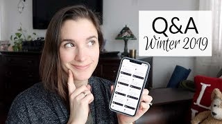 Q&A | Travel, Going Back To Work, Motivation | Winter 2019