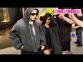 Kourtney Kardashian & Travis Barker Attempt To Hide From Paparazzi During Their Dinner Date In N.Y.