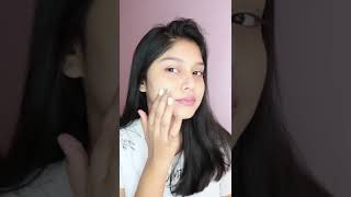 Trying Newly Lunched Mamaearth Serum Foundation / Simran Dwivedy #shorts #viralvideo2022 #mamaearth