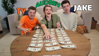 Money Trivia Game! Brothers vs Sister