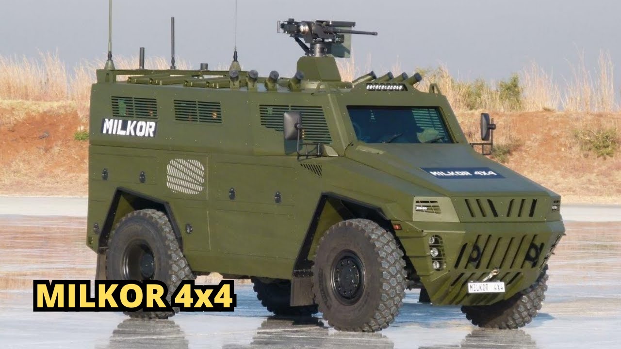 MILKOR 4x4 Armored Personnel Carrier - YouTube