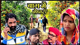 बाग में बोपारी | राजस्थानी हरियाणवी कॉमेडी विडियो | राजस्थानी छोरा चोपाल