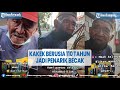 VIRAL Penarik Becak Berusia 110 Tahun, Tak Kuat Mengayuh dan Tak Miliki Tempat Tinggal