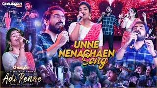 Naam - Unne Nenachaen Song Stephen Zechariah Live Singing | Adi Penne Live In Chennai Ft. Srinisha