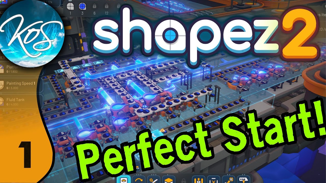Shapez2 1 Starting Out Strong Release Factorio Like Factory