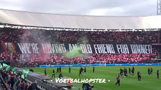 Pyro & Choreo Feyenoord • Feyenoord Rotterdam - Slavia Praag (3-3) 07-04-2022