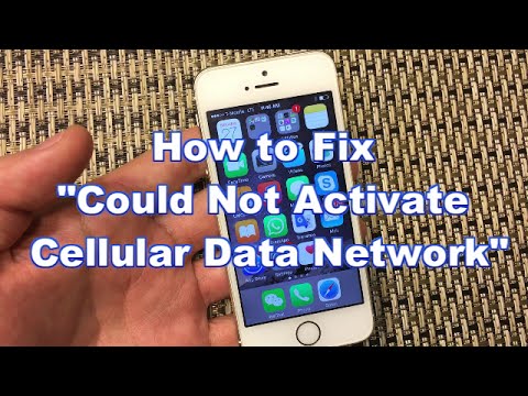 How do I activate cellular data network for Sun?