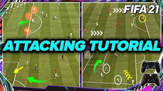 FIFA 21 攻撃チュートリアル - ディフェンスを相手に得点するための 4 つのシンプルなテクニック!!!ヒントとコツ