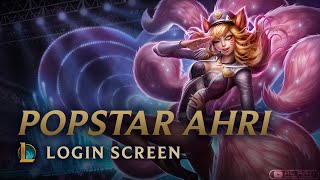 Popstar Ahri | Login Screen - League of Legends